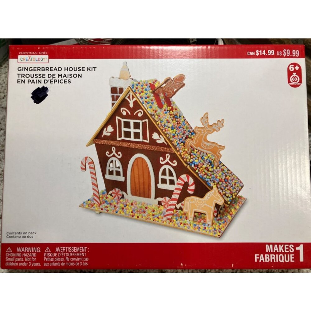 Creatology Gingerbread House Craft Kit For Kids Ages 6+